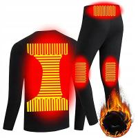 BIELIZNA TERMOAKTYWNA PODGRZEWANA USB ELEKTRYCZNA OGRZEWANA KOMPLET XL