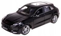 Samochód ZABAWKA Porsche Macan Black 1:24 AUTKO