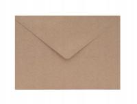 Декоративные конверты для приглашений C5 бронза ЭКО