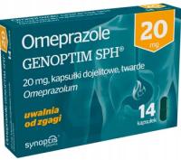 Omeprazole Genoptim, 20 mg, 14 kapsułek