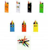 Kredki z logo full color - pakiet 50szt