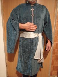 Контуж синий ткань металлические застежки ремень бесплатно !!!