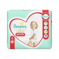 Pampers PREMIUM Care Pants подгузники размер 6 31шт 15 кг