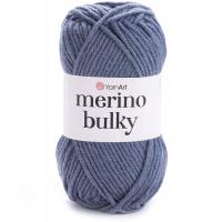 Пряжа YarnArt Merino Bulky 100 м 100 г цвет 3864 джинсовая
