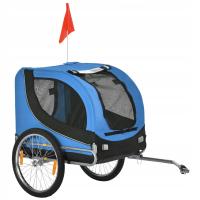 Przyczepka Rowerowa dla Psa D130 x S73 x W90 cm przyczepka rowerowa do 20kg