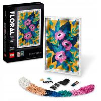 LEGO Art Sztuka kwiatowa 31207 Zestaw i Ebook 4w1