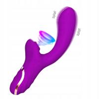WIBRATOR DLA KOBIET PREMIUM SSANIE WIELOFUNKCYJNY 2 SILNICZKI