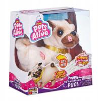 Pets Alive interaktywny piesek mops Poppy
