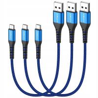 Zestaw kabli USB - microUSB typ B