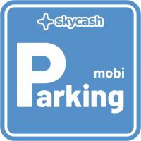 Наклейка на парковку MOBI ПАРКОВКА skycash 5см стекло