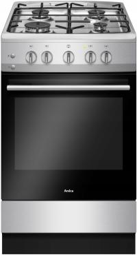 Газовая плита Amica 57GGH4.23ZPF(Xx) INOX