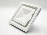 Анемостат квадратный белый fi 150 мм