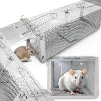 ŻYWOŁAPKA PUŁAPKA NA SZCZURY GRYZONIE DUŻA ŁAPKA XXL NA SZCZURY HUMANITARNA