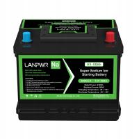 LANPWR 12V 50Ah 610Wh, wymienna bateria sodowa z 50000 uruchomień