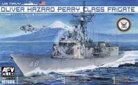 US Navy Oliver Hazard Perry Class Frigate AFV Club SE70006 skala 1/700