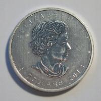 8 Dollars, Kanada, 2013r. Niedźwiedź Polarny, Ag X6959
