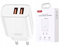 Быстрое зарядное устройство 2x USB 5V 2.4 A для быстрой зарядки двух телефонов