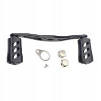 Rękojeść kołowrotka wędkarskiego Akcesoria wędkarskie Pokrętło koła wędkarskiego Praktyczne czarne