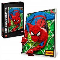 LEGO Art Niesamowity Spider-Man 31209 Zestaw i Ebook 4w1