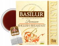 Basilur PREMIUM English BREAKFAST черный цейлонский чай пакетики 100 x 2G