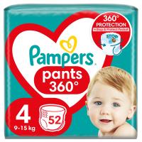 Pampers Pants Pieluchomajtki, rozmiar 4, 52 szt, 9kg-15kg