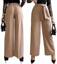 Элегантные женские прямые широкие брюки модные стильные