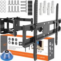 MOCNY UCHWYT WIESZAK DO TELEWIZORA TV OBROTOWY ŚCIENNY 37