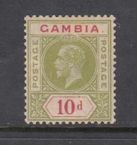 kol. ang. GAMBIA Mi 76 JERZY V z 1912