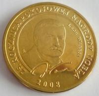 MZ4 -4 TALARY GDAŃSKIE -POKOJOWA NAGRODA NOBLA- MONETA MENNICZA-SOLIDARNOŚĆ