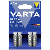 Bateria litowa Varta AAA (R3) 4 szt.