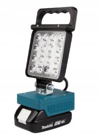 Лампа для Makita 18V рабочая мастерская галогенный прожектор фонарик 48w 16 LED