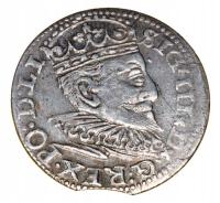 Trojak 1595 Zygmunt III Waza Ryga