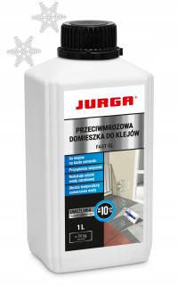 Przeciwmrozowa domieszka do klejów Jurga 1L do -10 st. przyspiesza wiązanie