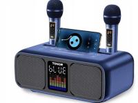 Zestaw do karaoke KTV Tonor K9 200W czarny 2 mikrofony bezprzewodowe