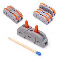 10 SZTUK szybkozłącze elektryczne 1 wejście 1 wyjście 0-600V 32A 0,2-4mm2