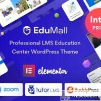 Szablon EduMall Professional LMS Education Center WordPress Theme