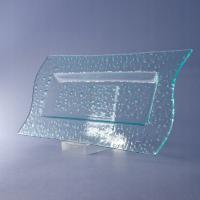 PIĘKNA SZKLANA PATERA SZKLANA