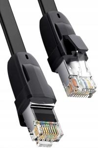 Nowoczesny płaski kabel ethernet 4m CAT 8 dobry przewód