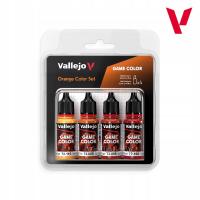 Vallejo: 72.381 - Game Color - Orange Color Set 4x18 ml