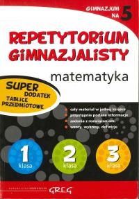 REPETYTORIUM GIMNAZJALISTY MATEMATYKA Lichosik