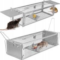 БОЛЬШАЯ МЫШЕЛОВКА КРЫСЫ ВЫДРЫ ЛАСКИ КУНИЦЫ ЛОВУШКА ГУМАННАЯ ЛАПКА