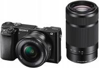 Aparat fotograficzny Sony A6000 korpus + dwa obiektywy czarny AK219