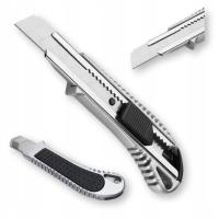 NÓŻ DO TAPET METALOWY NOŻYK 18mm OSTRZE ŁAMANE DO TAPET TAPICERSKI TAPECIAK