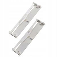 Оконный диффузор без фрезерования без обслуживания-белый с серым уплотнением