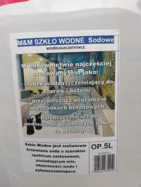 M&M Szkło wodne sodowe 5L