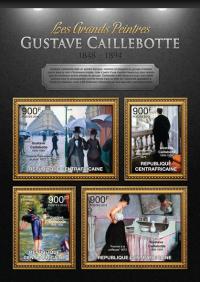 Malarstwo Caillebotte Centr. Afryka ark. #CA13123a