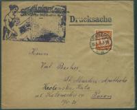 a1768 WMG Gdańsk nr 193 DANZIG 1926 r st. ok KINDERSTUB. via Królewska Huta