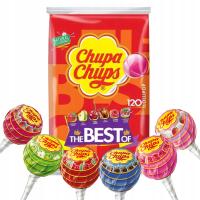 ЛЕДЕНЦЫ CHUPA CHUPS THE BEST OF - 7 ВКУСОВ-120 ШТУК БОЛЬШОЙ ЯЩИК