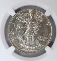 USA - Walking Liberty Half Dollar - 1943 MS 61 - Grading NGC