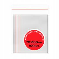 WORECZKI STRUNOWE 70x100 mm Worki Torebki 7x10 cm Mocne 100szt